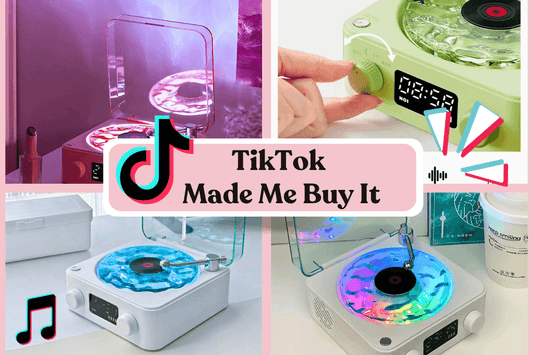 Meet TikTok's Newest Obsession: RetroWave Vinyl Wave Speaker - Goodlifebean