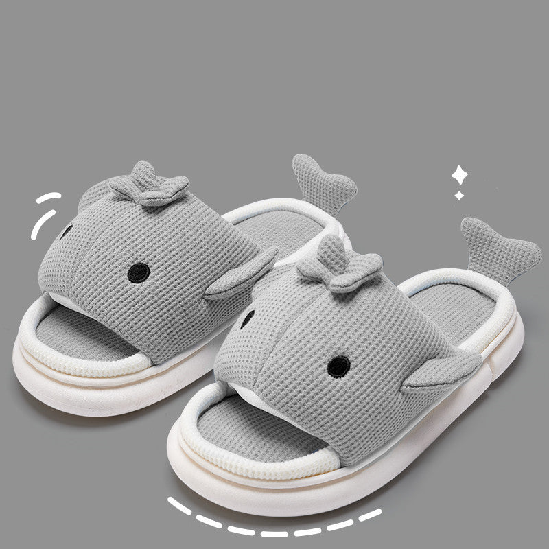 Shop Knitted Cloudy Shark Slippers | Softest Shark Slippers - Goodlifebean Plushie | Stuffed Animal