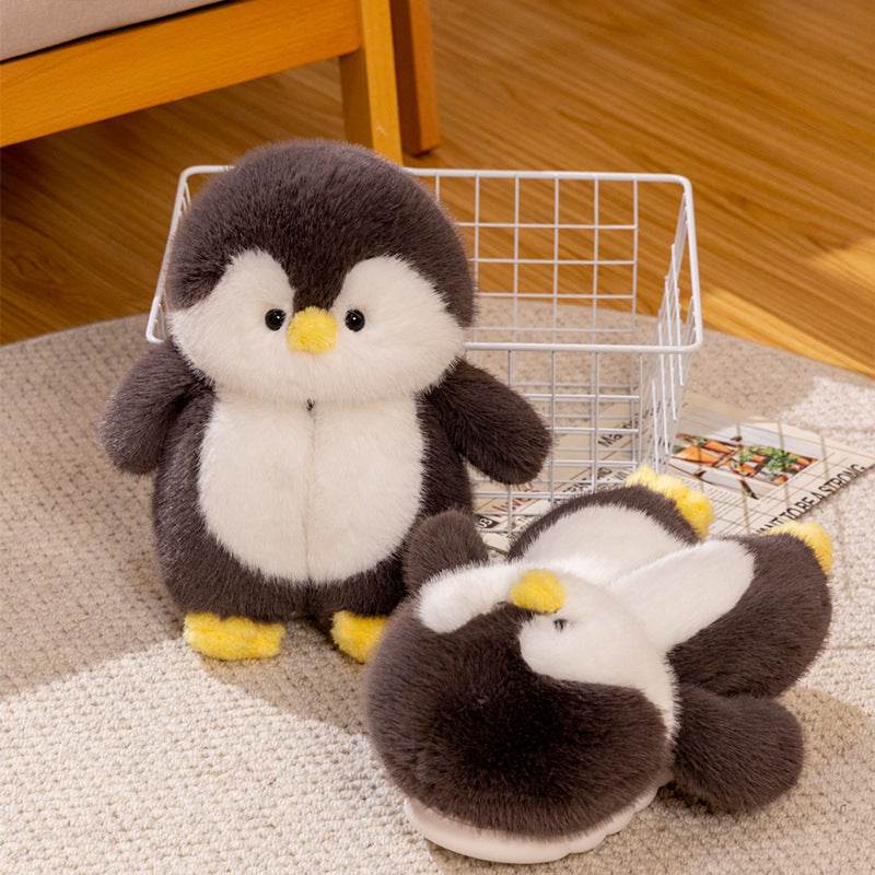 BuyHappy Feet | Kawaii Penguin Plush Slippers - Goodlifebean Plushies | Stuffed Animals