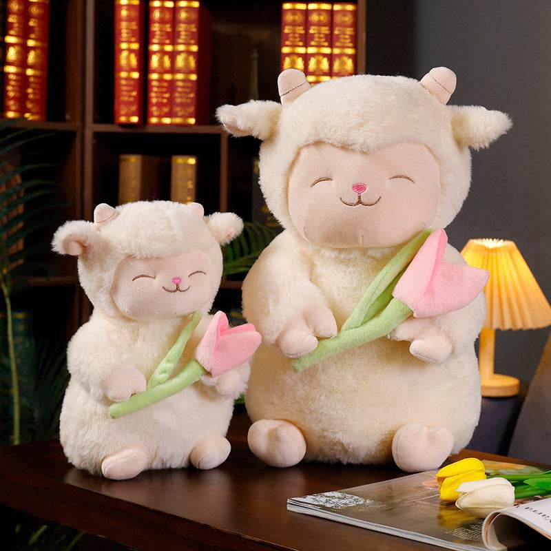 Lammy: Kawaii Lamb Plushie - Goodlifebean