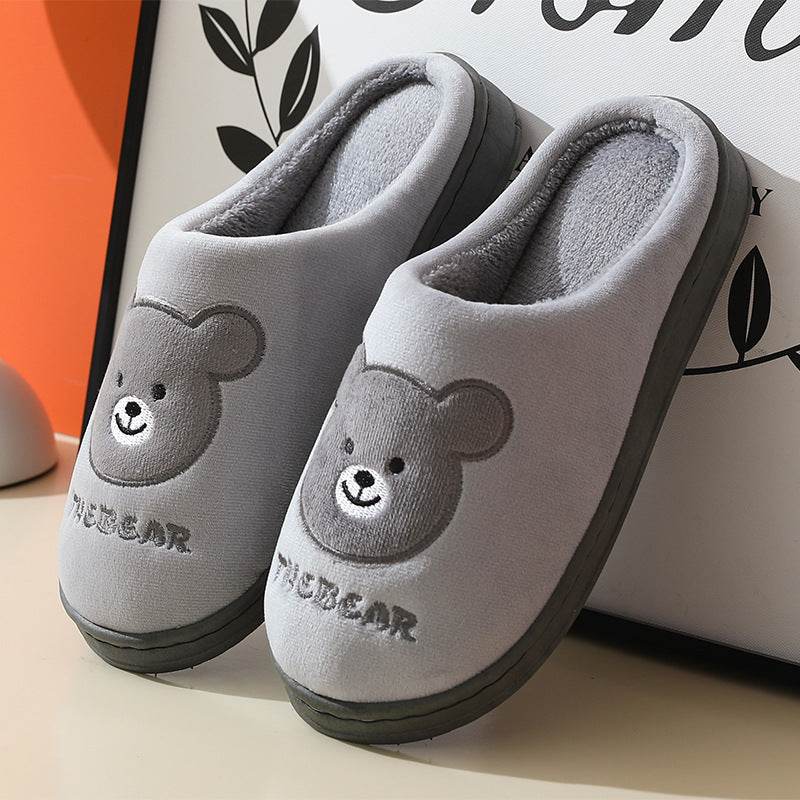SnugglePaws: Kawaii Teddy Bear Slippers - Goodlifebean