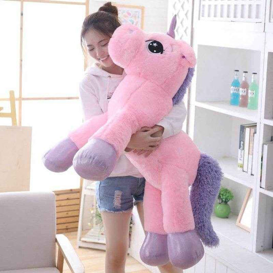 Big Dreamy Unicorn Plushie | Giant Stuffed Unicorn - Goodlifebean Stuffed Animals