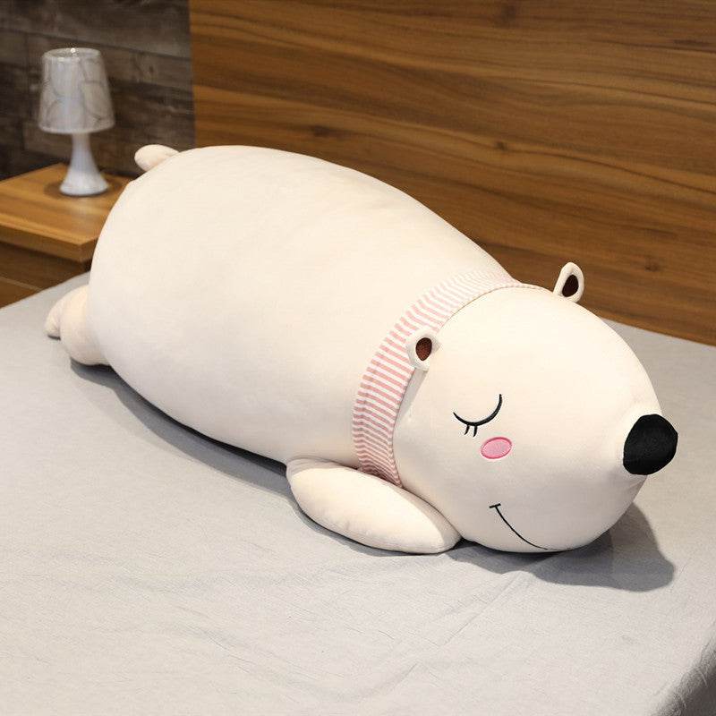 Giant Cuddle Buddy Polar Bear | 4ft Stuffed Polar Bear - Goodlifebean Stuffed Animals