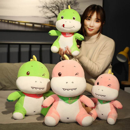 Shop Chonky JUMBO Stuffed Dinosaur Plush - Goodlifebean Plushie | Stuffed Animal