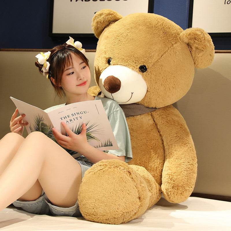 BuyLife Size Tan Giant Teddy Bear - Goodlifebean Plushies | Stuffed Animals