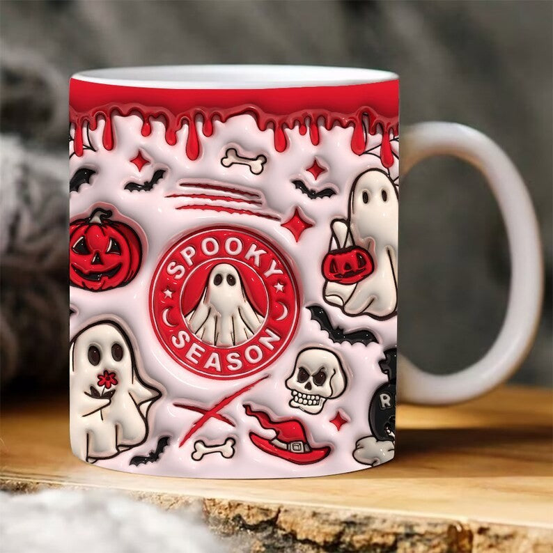 Shop Spooky Spooky Halloween Mug - Goodlifebean Plushie | Stuffed Animal