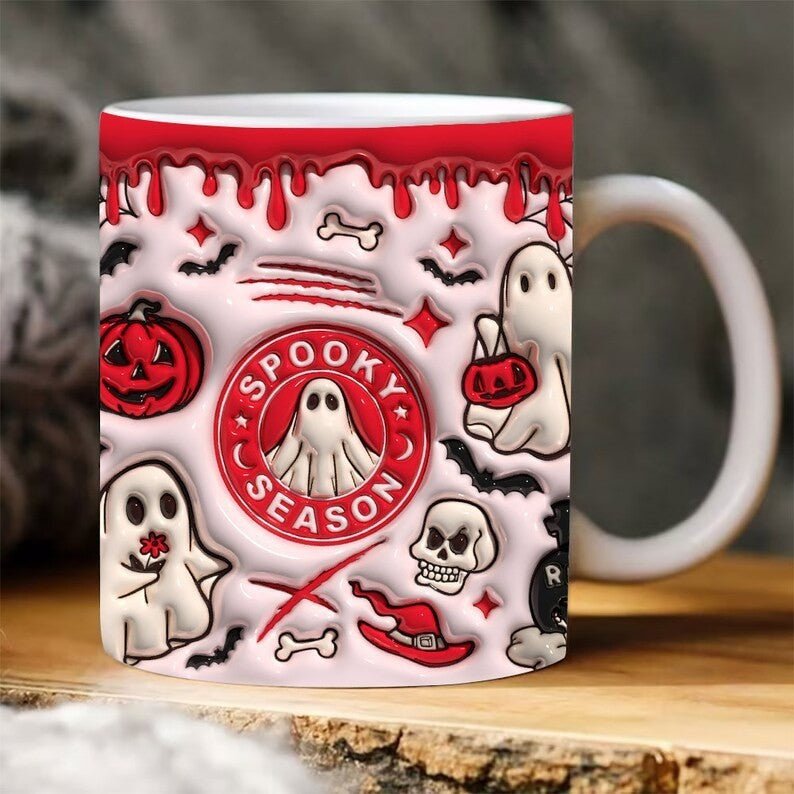 Spooky Spooky Halloween Mug - Goodlifebean Kawaii Mugs