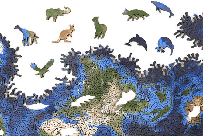 Impossible Mystery 1000 piece Adult jigsaw puzzle - Goodlifebean Toys & Games