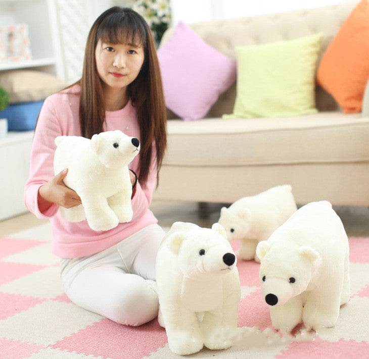 Icicle: Cute Mini Polar Bear Plushie - Goodlifebean Stuffed Animals