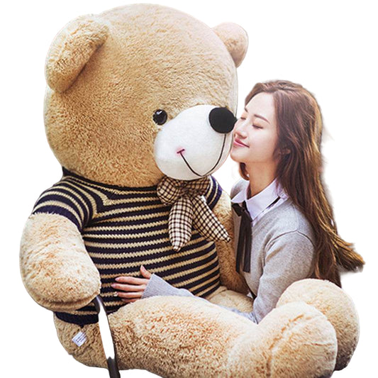 Shop 4ft Giant BrownTeddy - Goodlifebean Plushie | Stuffed Animal