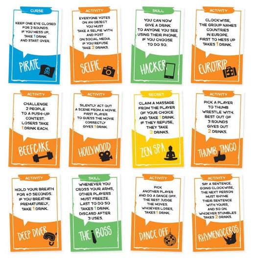 Tipsy Tower™:Fun Party Game Cards for Adults - Goodlifebean Gifts