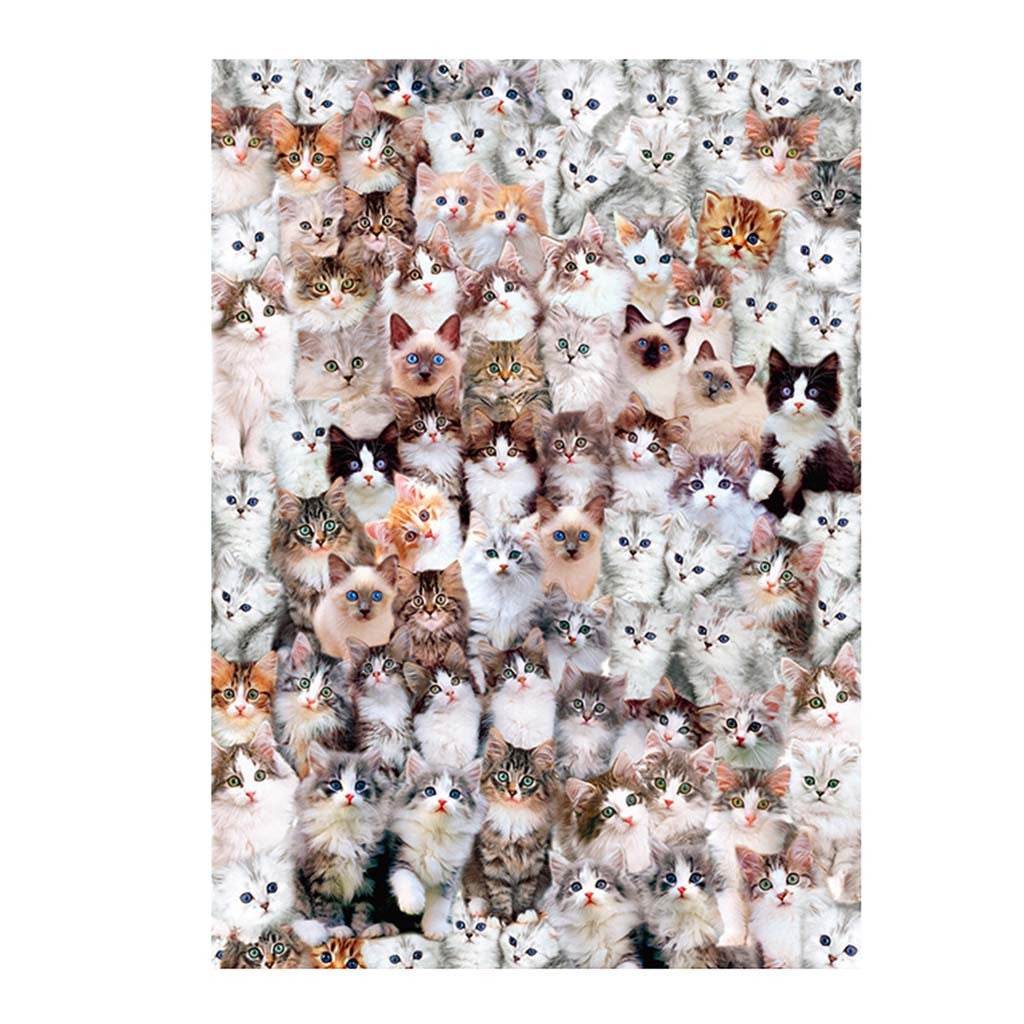 BuyPurrplexing Delight: 1000 pieces Cat Puzzle for Adult (Impossible) - Goodlifebean Plushies | Stuffed Animals