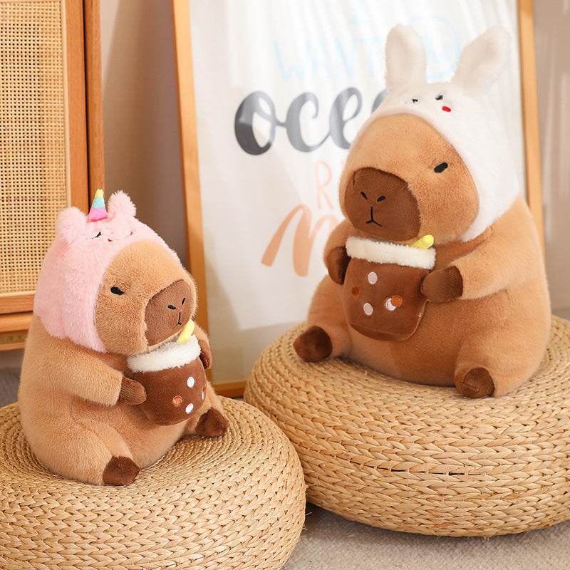CuddlyCapy: Chubby Capybara Plushie - Goodlifebean Stuffed Animals