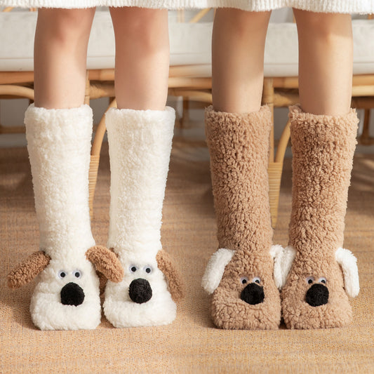 Warm FUZZY Plush Socks.