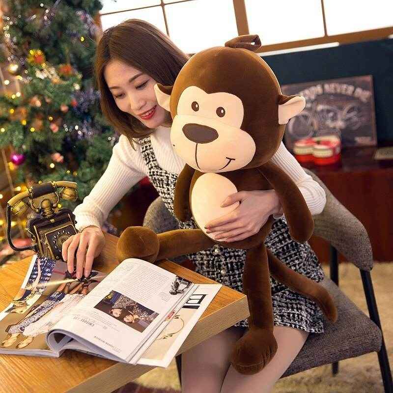 Giant Monkey Plushie | Large Stuffed Animal Monkey - Goodlifebean stuffed animals