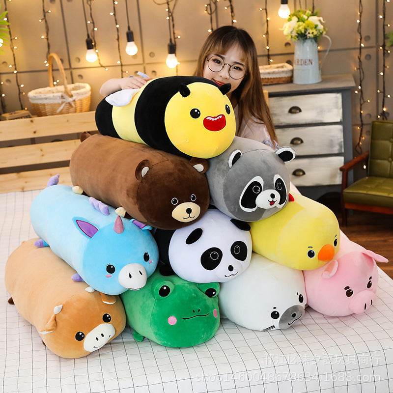 Shop SnuggleLogs: Cute Fluffy Body Pillow Plushie - Goodlifebean Plushie | Stuffed Animal