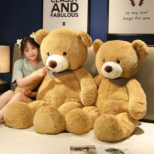 BuyLife Size Tan Giant Teddy Bear - Goodlifebean Plushies | Stuffed Animals