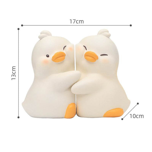 Shop Hug'n'Duck Bookends - Goodlifebean Plushie | Stuffed Animal