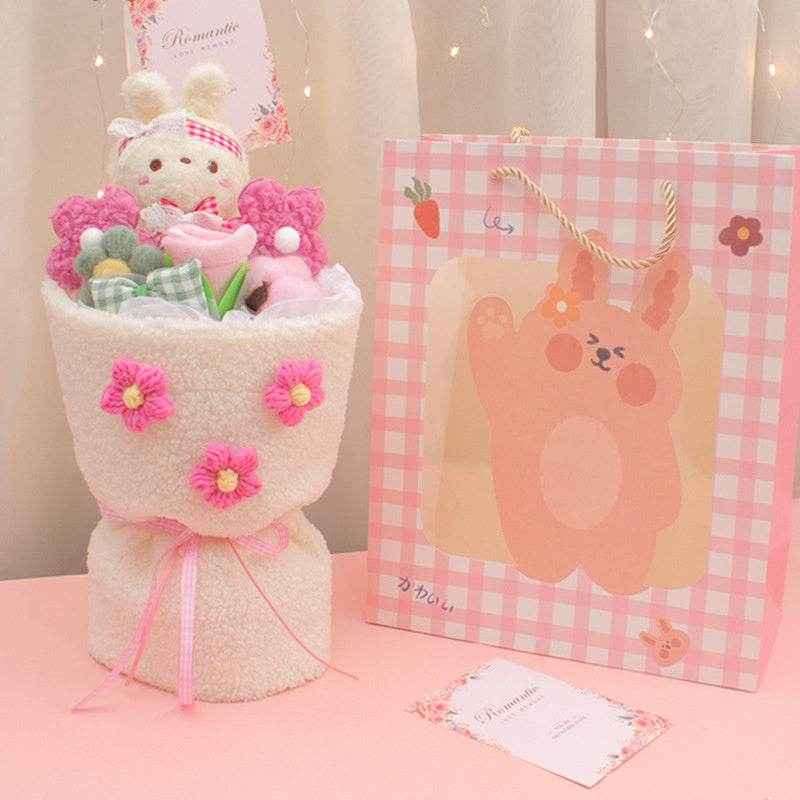 Fluffié: Kawaii Plushie Flower Bouquet - Goodlifebean Stuffed Animals