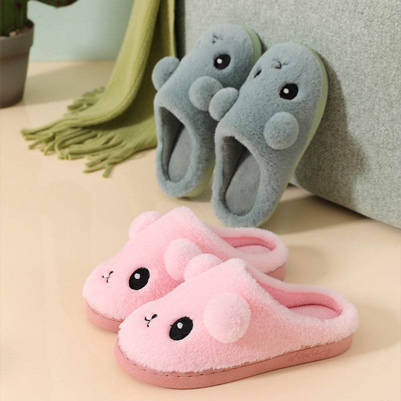 Shop Kawaii Thick-Sole Plush Slippers - Goodlifebean Plushie | Stuffed Animal