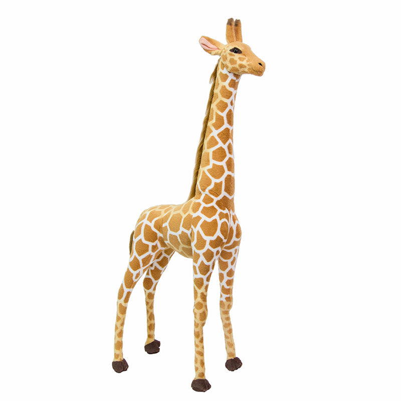 Big Wild African Giraffe Plushie | Jumbo African Stuffed Giraffe