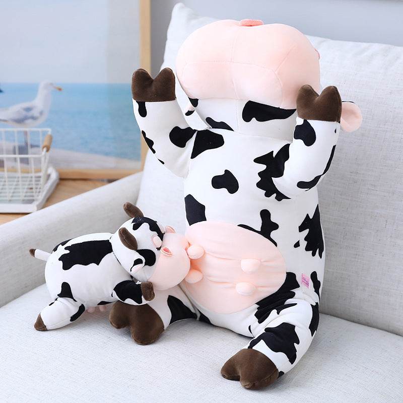 ChonkyCheeks: Adorable Chubby Cow Plush - Goodlifebean