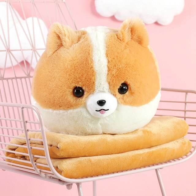 BuyCozy Shiba Snuggler Blanket - Goodlifebean Plushies | Stuffed Animals