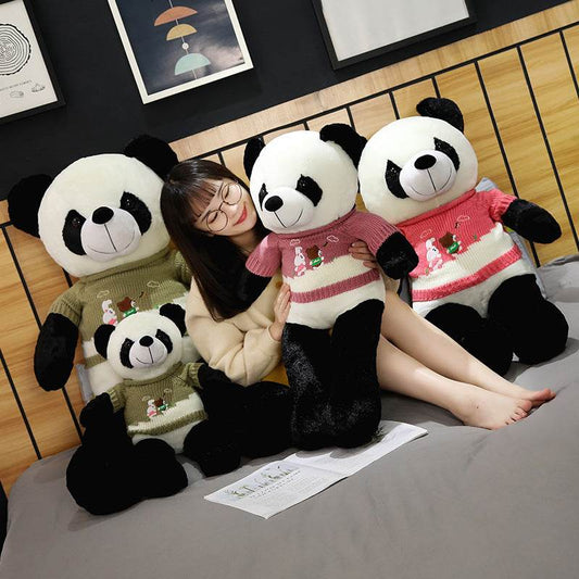BuyJumbo Stuffed Panda Plushie | 3.2ft Panda Plush - Goodlifebean Plushies | Stuffed Animals