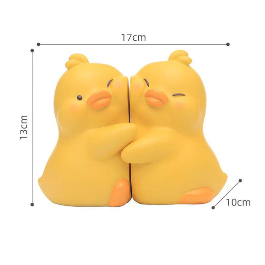 Hug'n'Duck Bookends - Goodlifebean home decor
