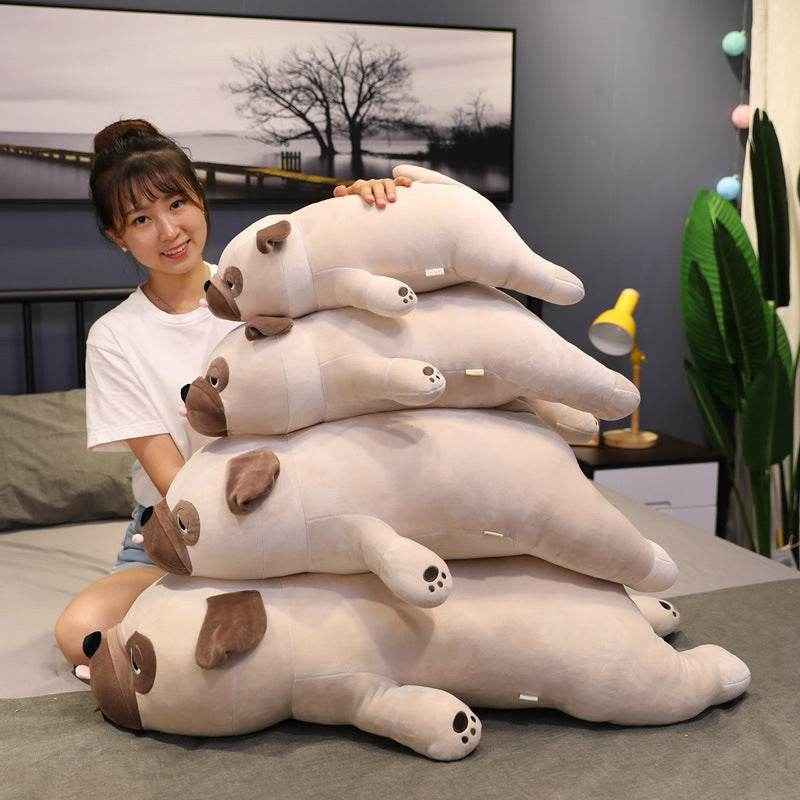 Giant Pug Body Pillow Plush | Dog Pillow For Adults - Goodlifebean stuffed animals