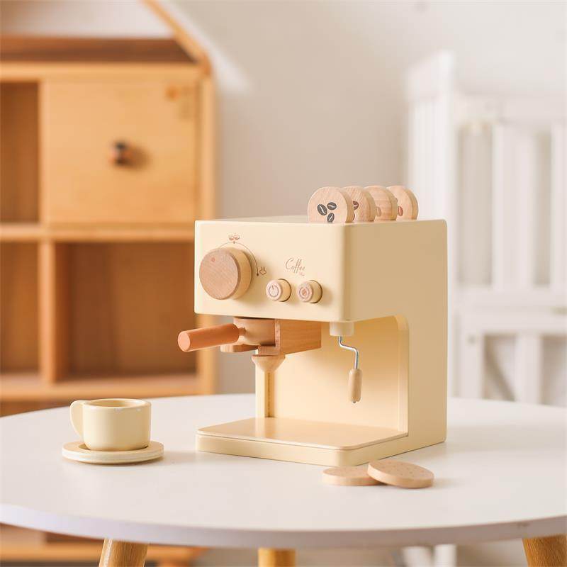 Shop Wooden Coffee Machine Puzzle Toy for Kids | Parent-Child Toys - Goodlifebean Plushie | Stuffed Animal