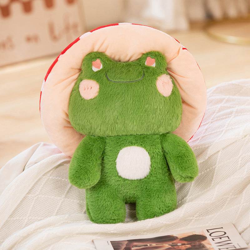 Shroomie: Kawaii Frog Plushie Stuffed Animal Frog Plush