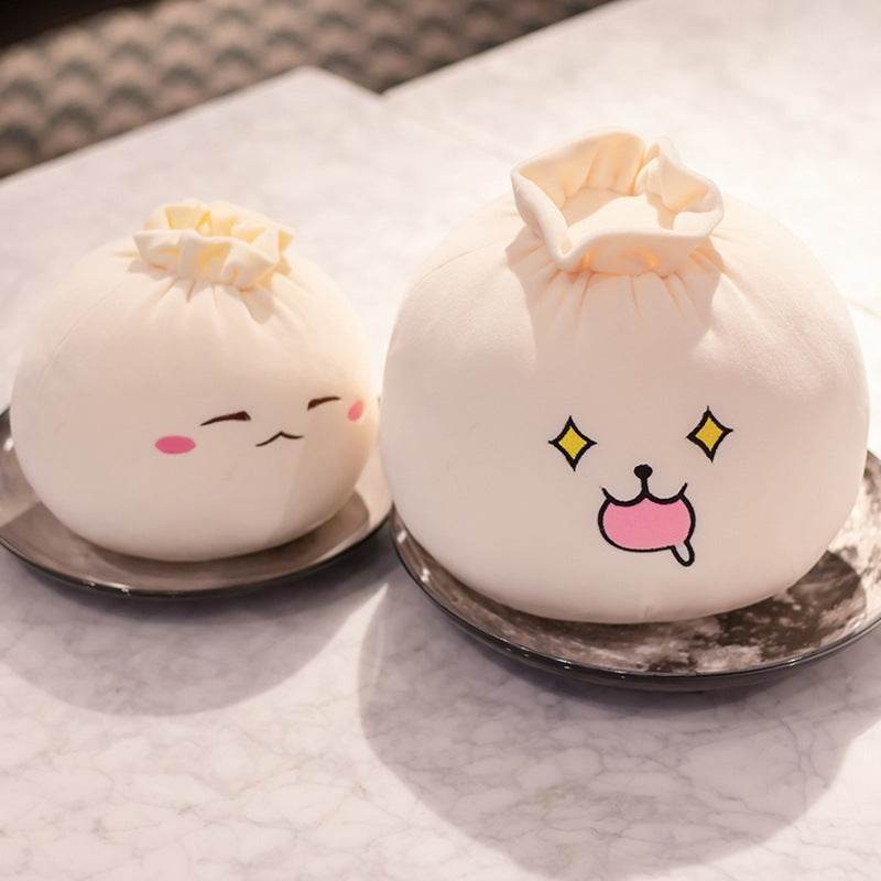 BuyBaoBao: Kawaii Fluffy Bao Plushie | Squishy Stress Relief Plushie - Goodlifebean Plushies | Stuffed Animals