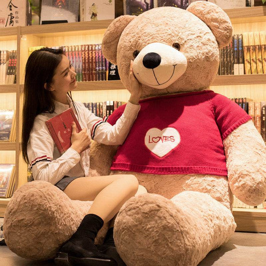 Shop Momo: Giant STUFFED Teddy Bear | 6.5ft Teddy bear - Goodlifebean Plushie | Stuffed Animal
