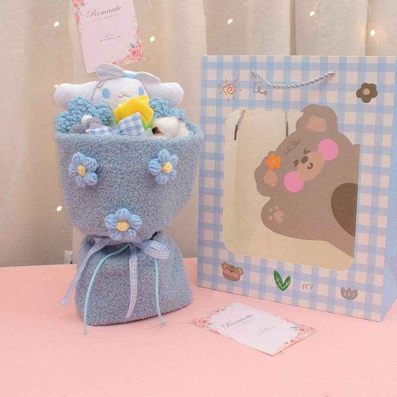 Fluffié: Kawaii Plushie Flower Bouquet - Goodlifebean Stuffed Animals