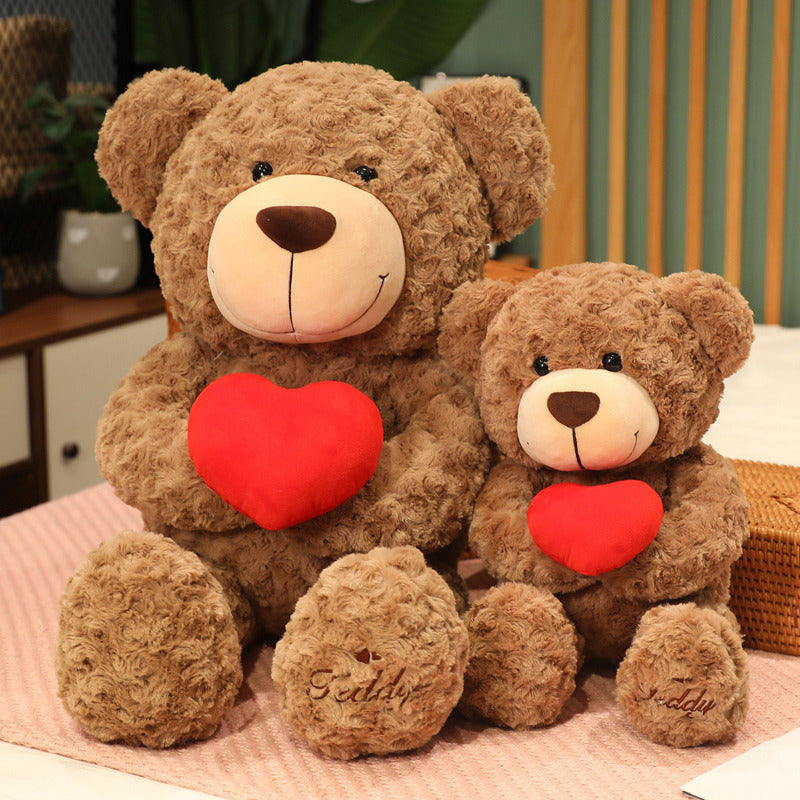 Shop Bibi:The Giant Heart Teddy Bear| Best 'I Love You' Gift for Her - Goodlifebean Plushie | Stuffed Animal