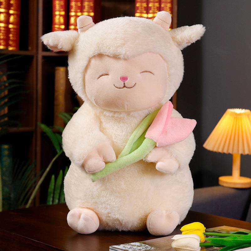 Lammy: Kawaii Lamb Plushie - Goodlifebean