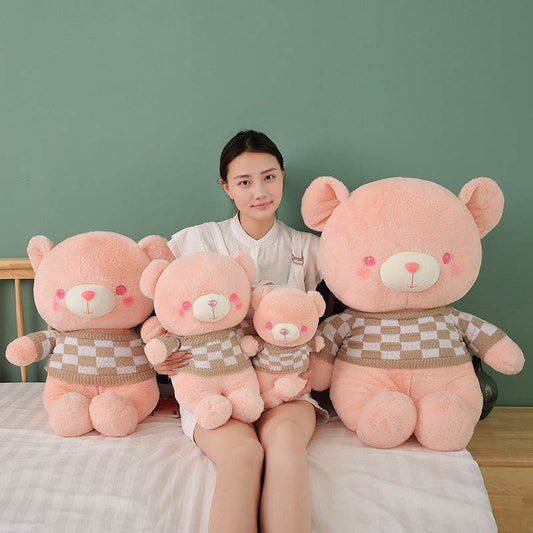 Shop Giant Pink Teddy Bear (3ft) - Goodlifebean Plushie | Stuffed Animal