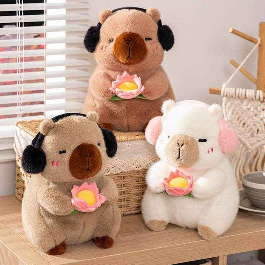 CalmCapy: Calming Capybara Plushie - Goodlifebean Stuffed Animals