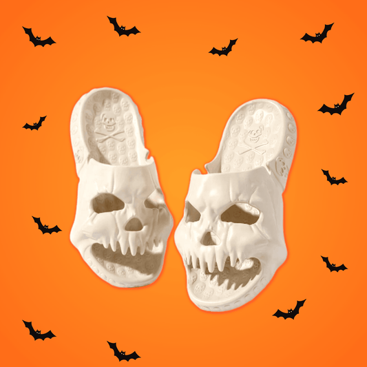 BuySpooky Halloween Skull Slides for Adults - Goodlifebean Plushies | Stuffed Animals