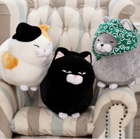 Shop Kawaii Moody Cat Plush | Angry Grumpy Cat Plush - Goodlifebean Plushie | Stuffed Animal