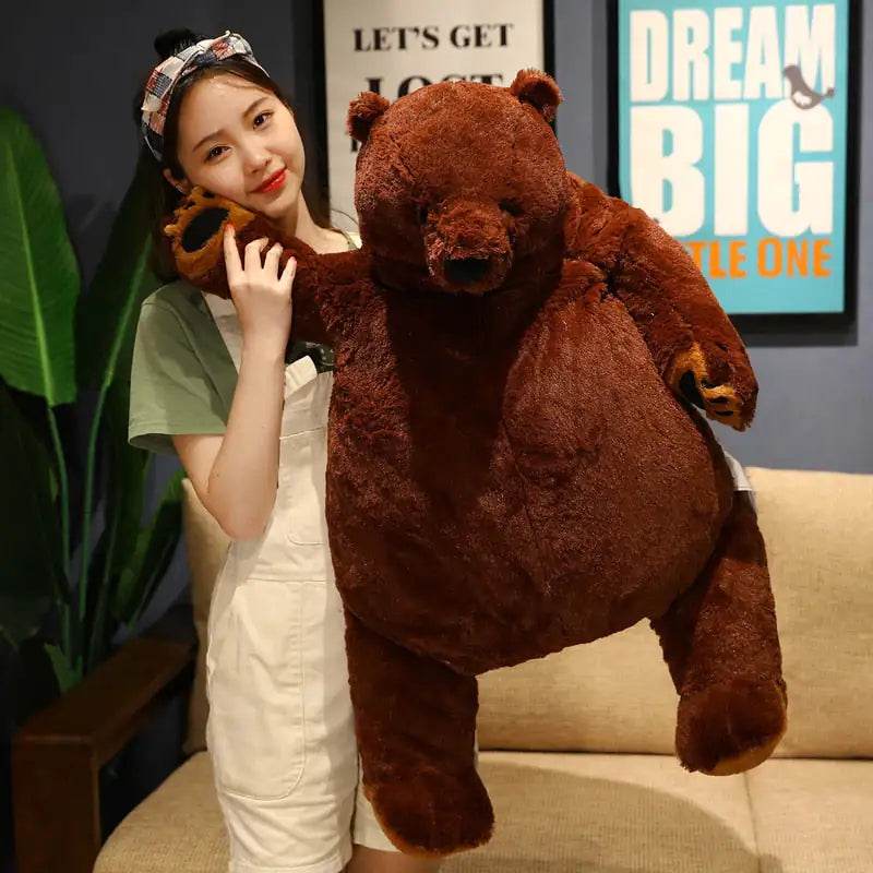Shop FurryTale: Giant Brown Teddy Bear - Goodlifebean Plushie | Stuffed Animal