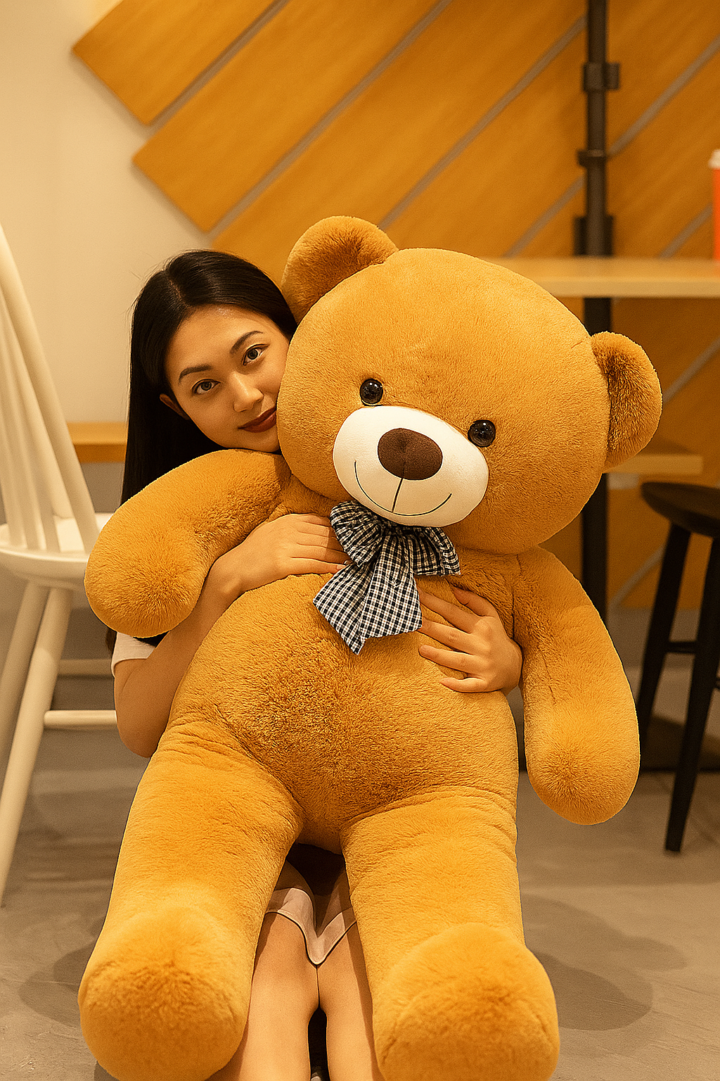 Shop Giant Life Size Teddy Bear Plush (4.5 Ft) - Goodlifebean Plushie | Stuffed Animal
