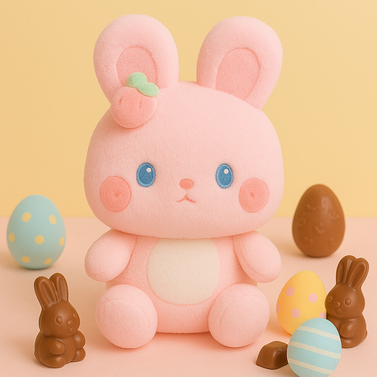 Shop Floppy: Giant Kawaii Strawberry Bunny Plushie - Goodlifebean Plushie | Stuffed Animal