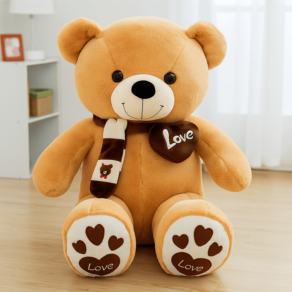 Coco: Large Teddy Bear Plush (6ft) - Goodlifebean Stuffed Animals