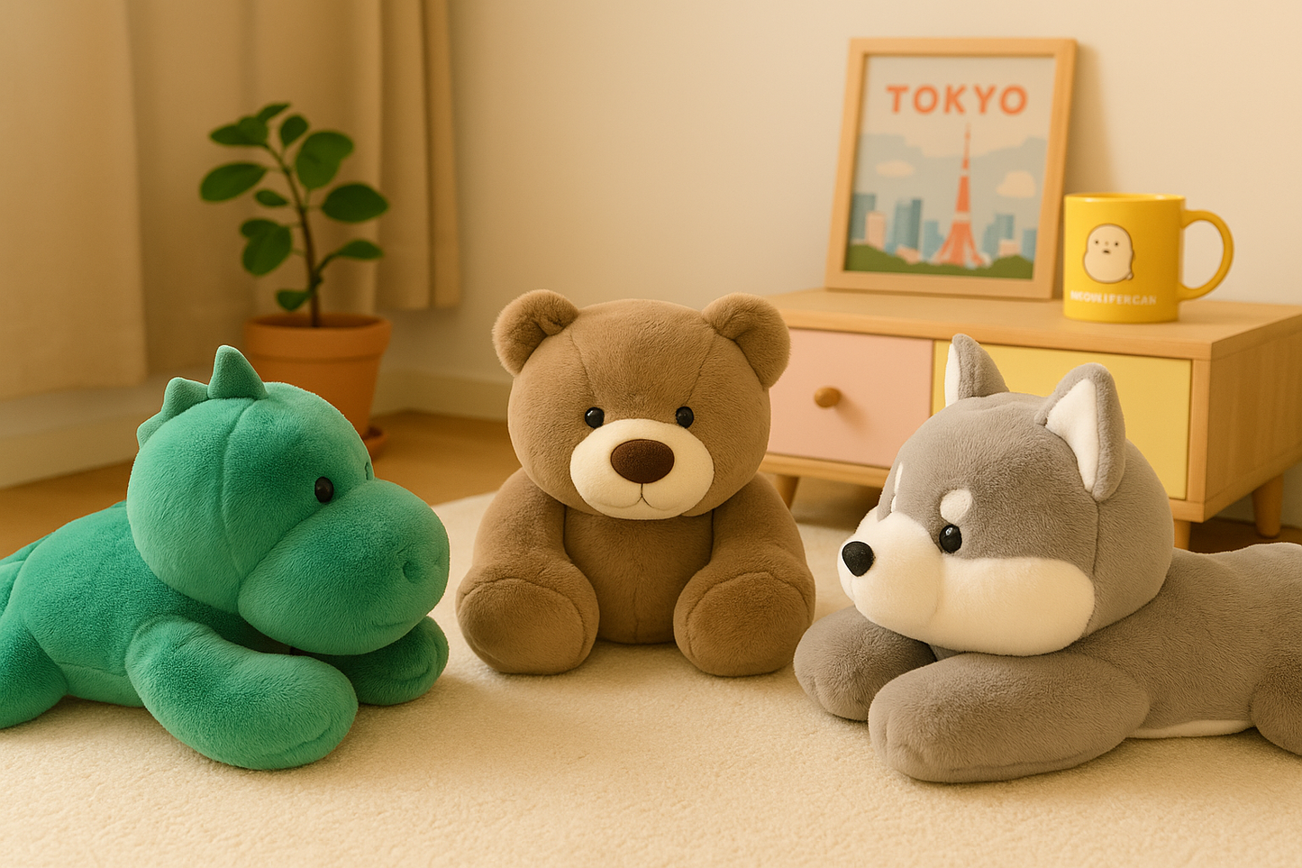 Bruns: Cute Stress Relief Body Pillow Plushies