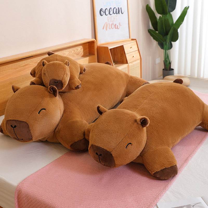 BuyWorld's Largest Capybara Plushie | Giant Capybara Plushie | 4.5 ft - Goodlifebean Plushies | Stuffed Animals