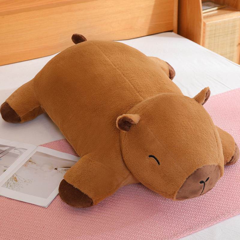 BuyWorld's Largest Capybara Plushie | Giant Capybara Plushie | 4.5 ft - Goodlifebean Plushies | Stuffed Animals