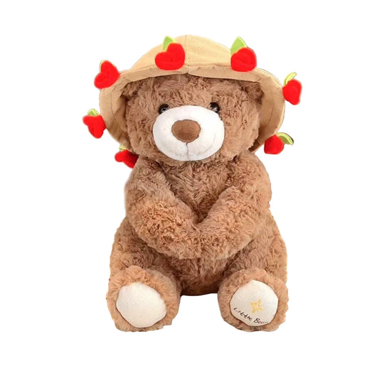 Shop Florian – Adorable Kawaii Rose Teddy Bear for Her | Best Long-Distance Gift - Goodlifebean Plushie | Stuffed Animal