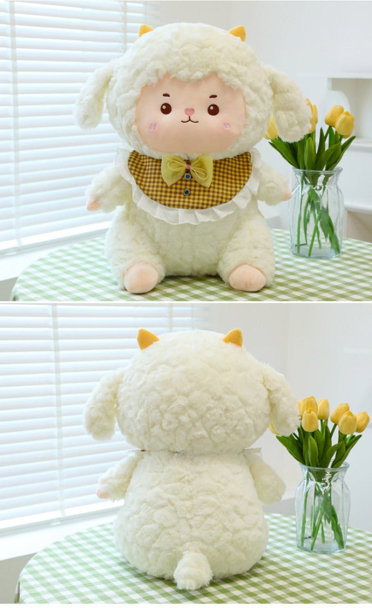 Wooliam: Cute Fluffy Fleece Sheep Plushie - Goodlifebean